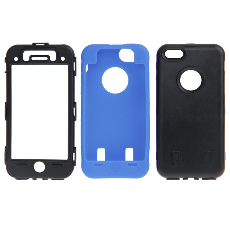 Anti-scratch Plastic + Silicon Combination Case for iPhone 5C
