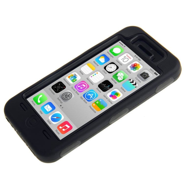 Anti-scratch Plastic + Silicon Combination Case for iPhone 5C
