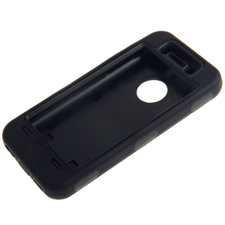 Anti-scratch Plastic + Silicon Combination Case for iPhone 5C