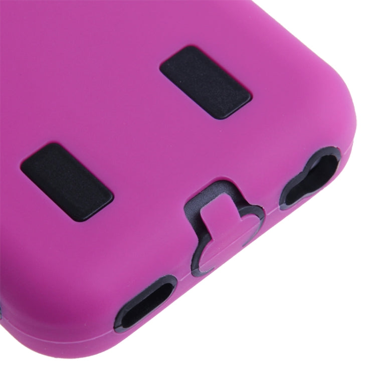 Anti-scratch Plastic + Silicon Combination Case for iPhone 5C