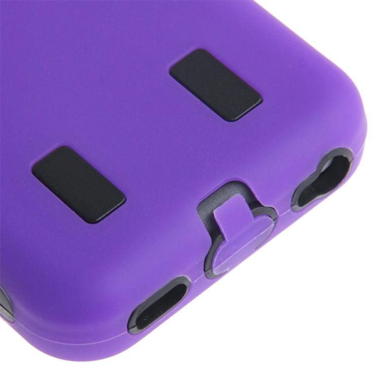 Anti-scratch Plastic + Silicon Combination Case for iPhone 5C