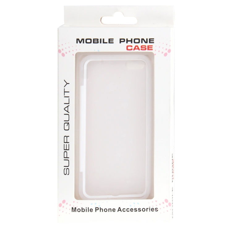 Touch Screen Cover Pebble Pattern Horizontal Flip TPU Case for iPhone 5C
