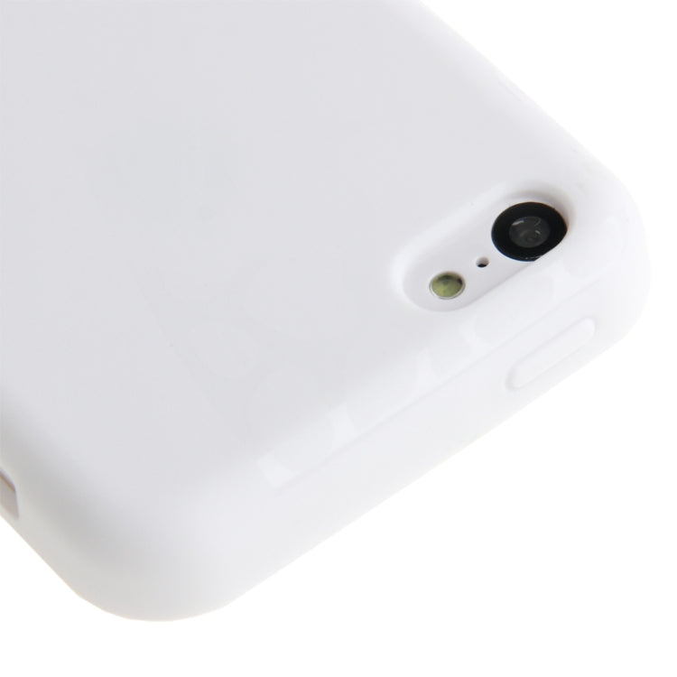 Touch Screen Cover Pebble Pattern Horizontal Flip TPU Case for iPhone 5C