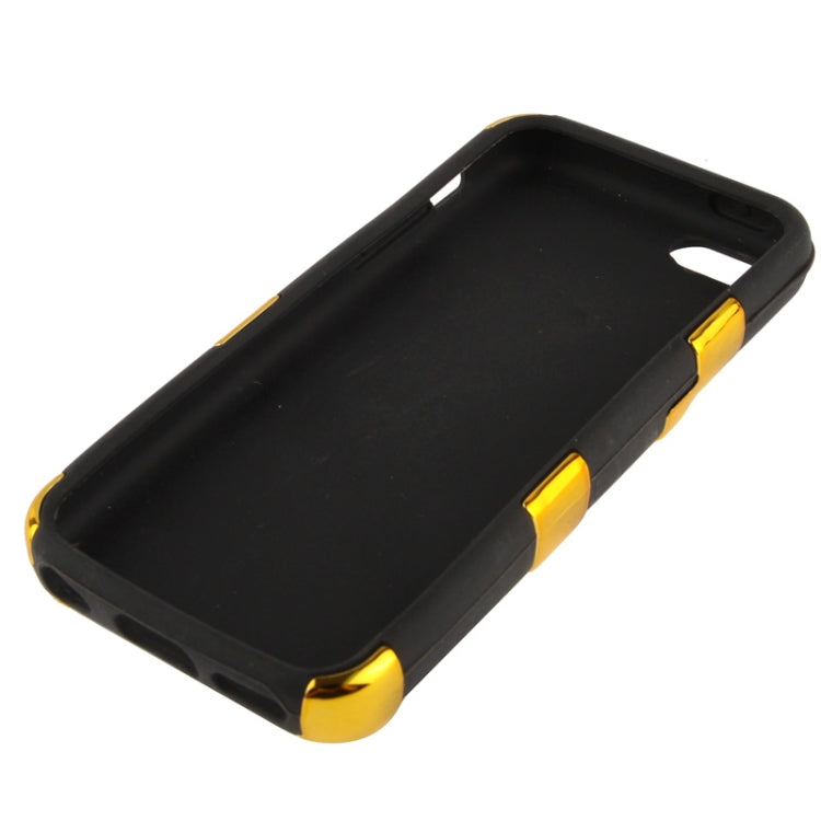 Skull Pattern Silicon + Plastic Case for iPhone 5C