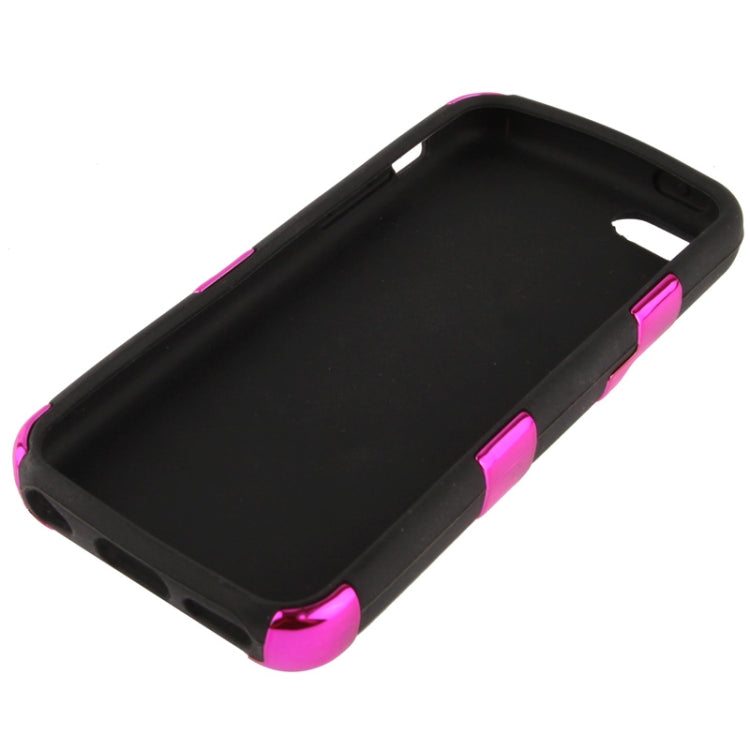 Skull Pattern Silicon + Plastic Case for iPhone 5C