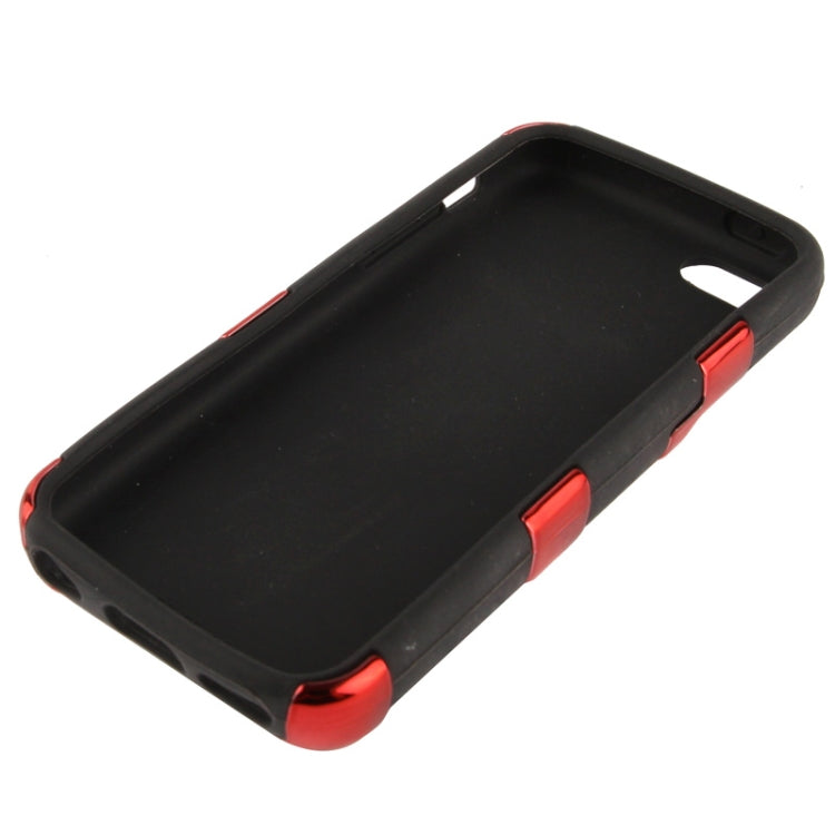 Skull Pattern Silicon + Plastic Case for iPhone 5C