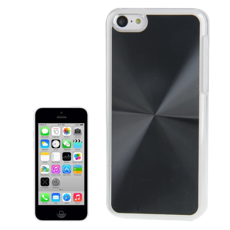 CD Texture Metal Paste Skin Crystal Protective Case for iPhone 5C