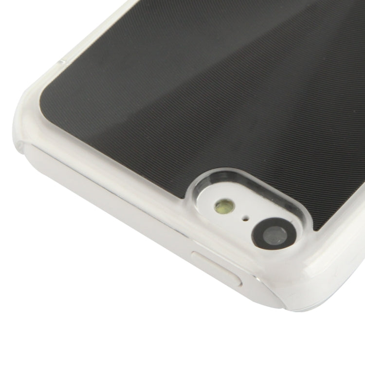CD Texture Metal Paste Skin Crystal Protective Case for iPhone 5C
