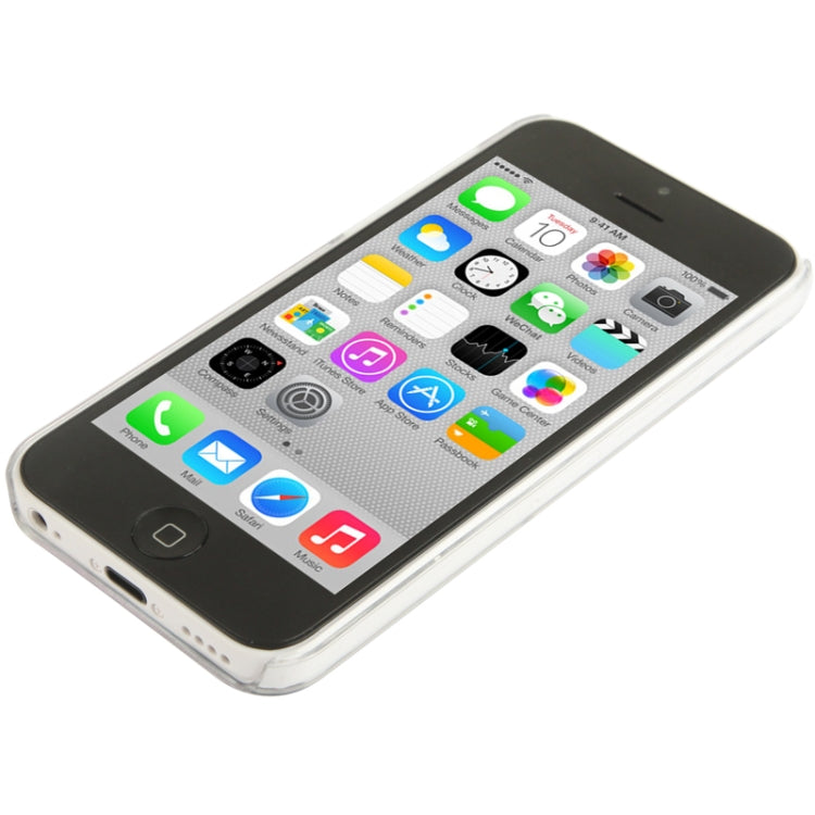 CD Texture Metal Paste Skin Crystal Protective Case for iPhone 5C