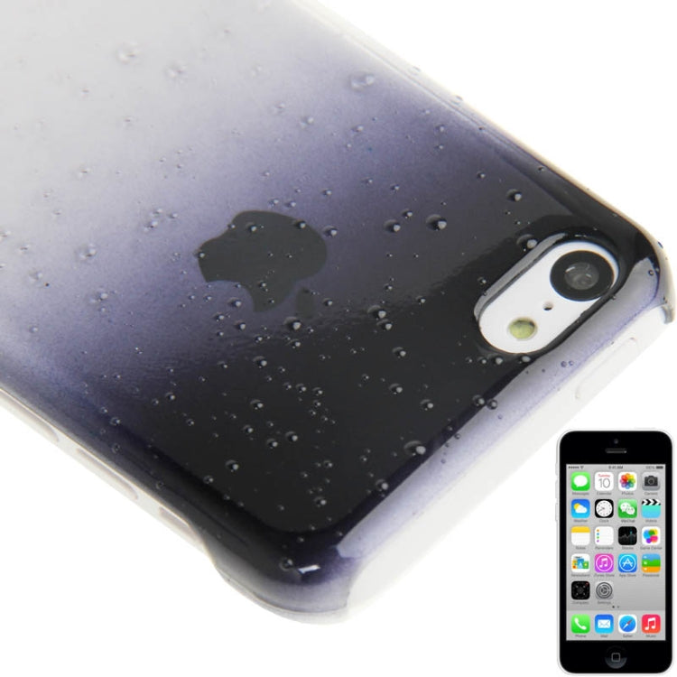 Gradient Raindrop Effect Crystal Protective Case for iPhone 5C