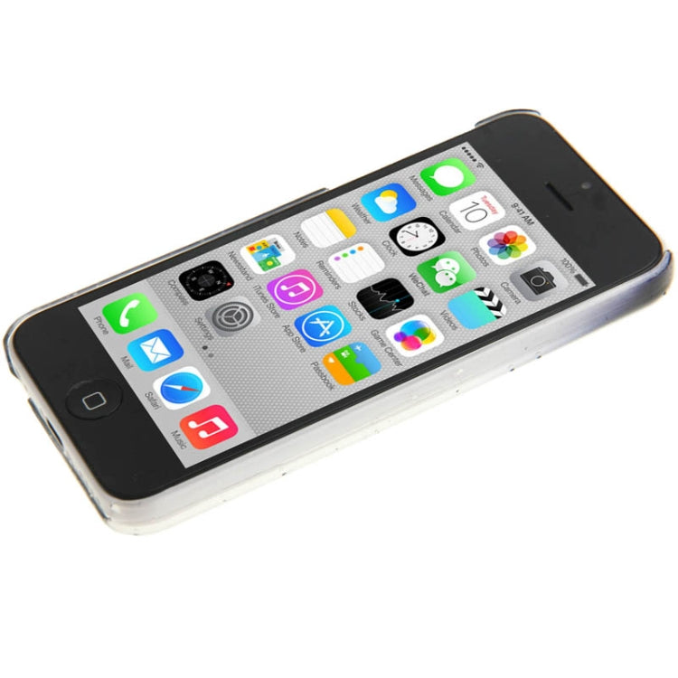 Gradient Raindrop Effect Crystal Protective Case for iPhone 5C