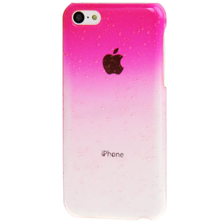 Gradient Raindrop Effect Crystal Protective Case for iPhone 5C