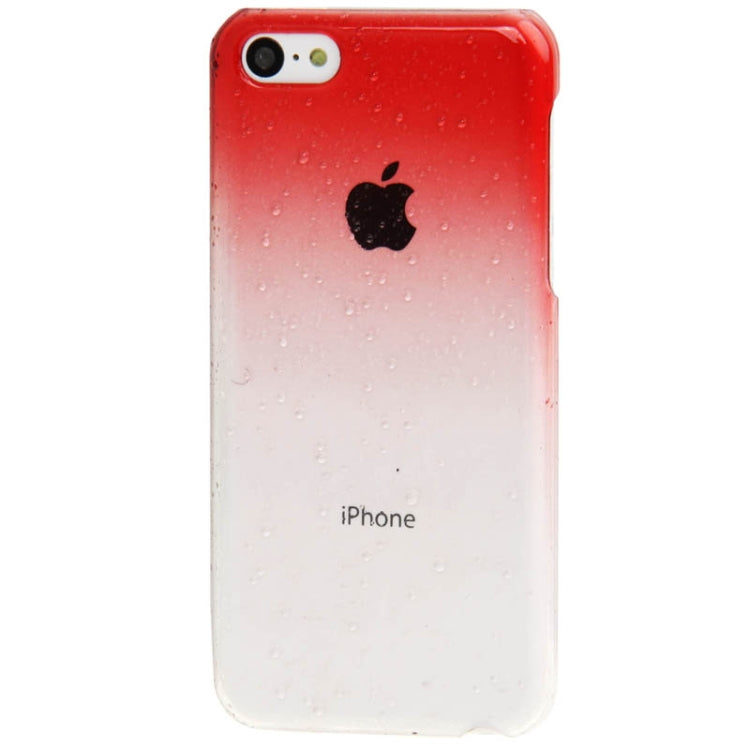 Gradient Raindrop Effect Crystal Protective Case for iPhone 5C