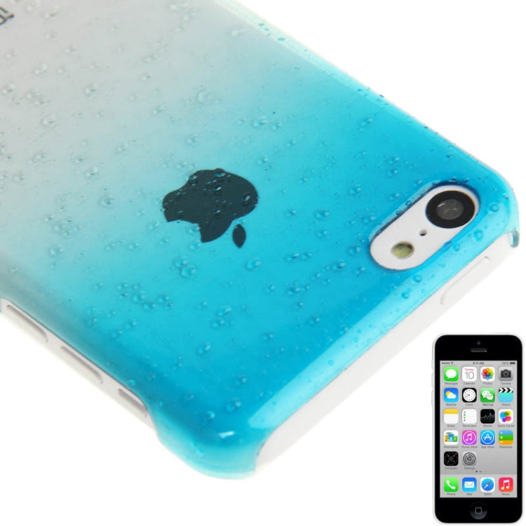 Gradient Raindrop Effect Crystal Protective Case for iPhone 5C