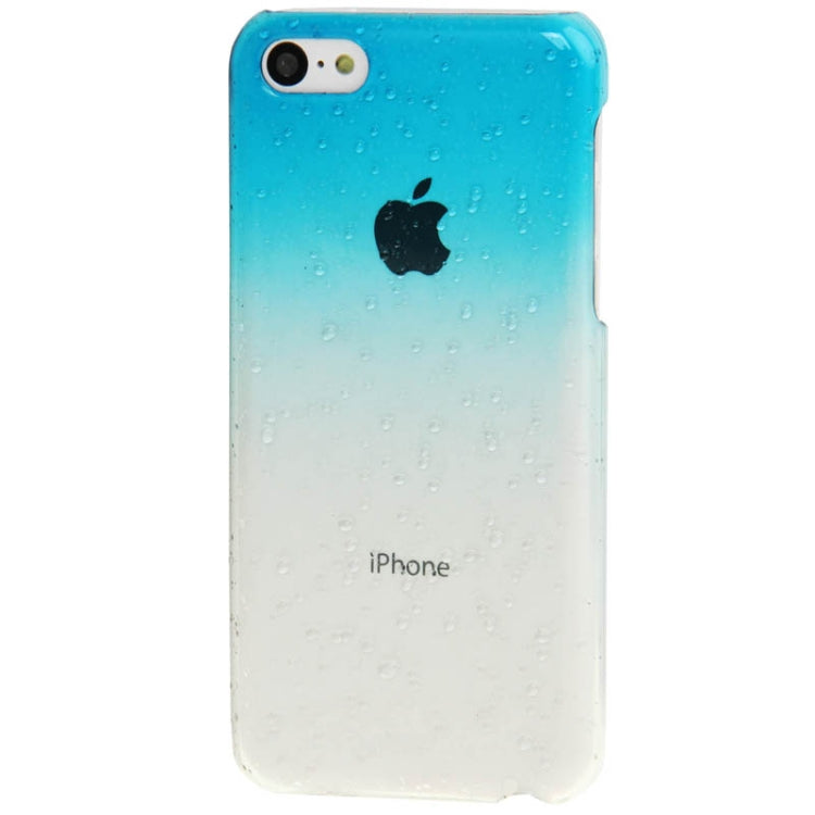 Gradient Raindrop Effect Crystal Protective Case for iPhone 5C