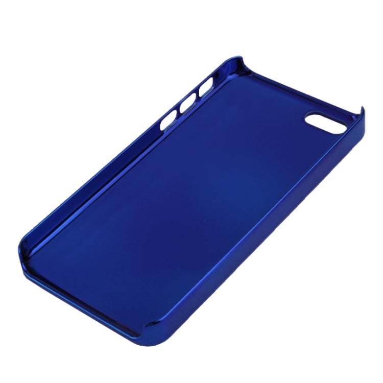 Geometric Triangle Pattern Metal Paste Plating Skinning Plastic Case for iPhone 5C