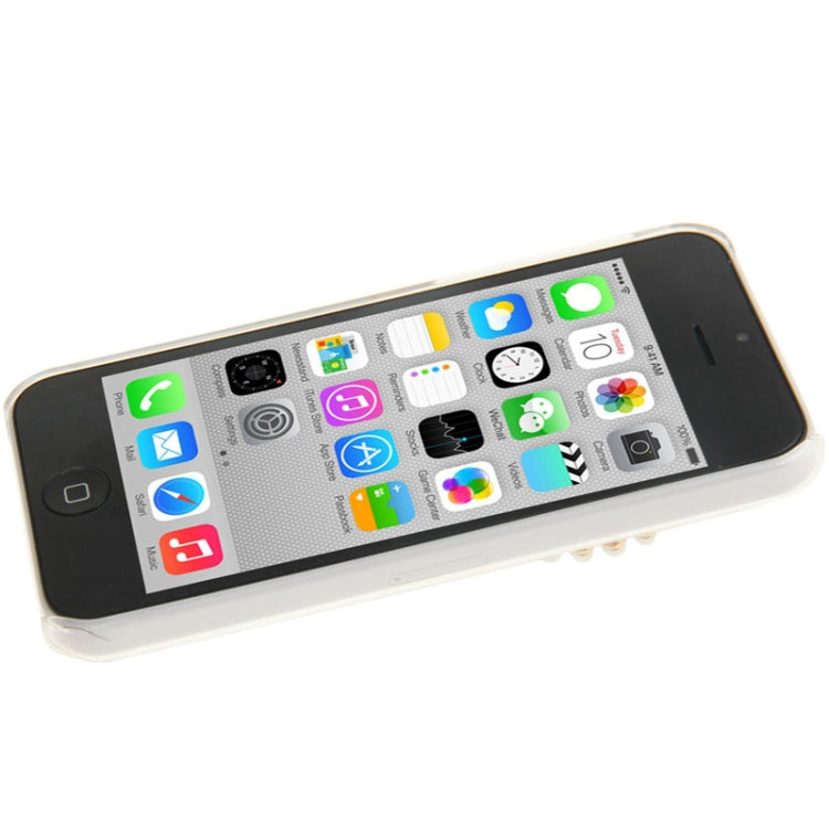 DIY Style 3D Crown Pattern Diamond Encrusted Crystal Case for iPhone 5C