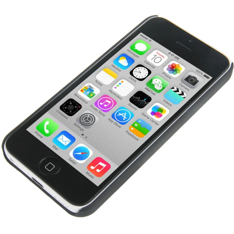 Eye-glasses Pattern Metal Brushed Paste Plastic Case for iPhone 5C