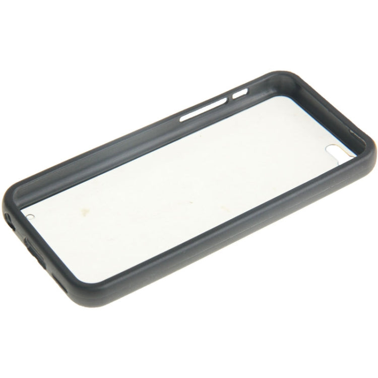 Transparent Plastic + TPU Frame Case for iPhone 5C