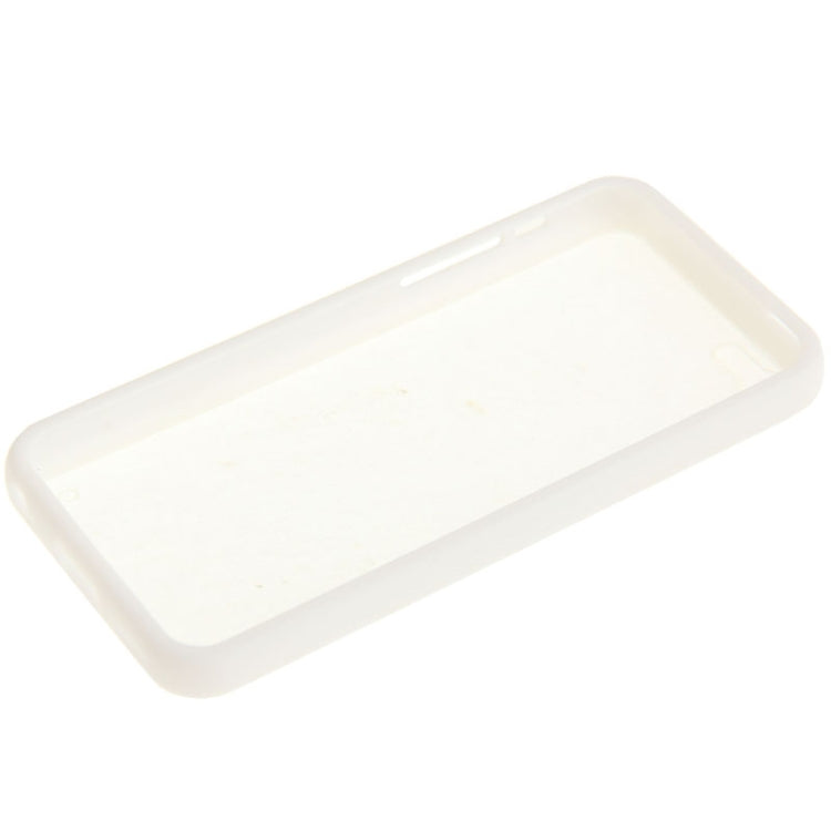 Transparent Plastic + TPU Frame Case for iPhone 5C