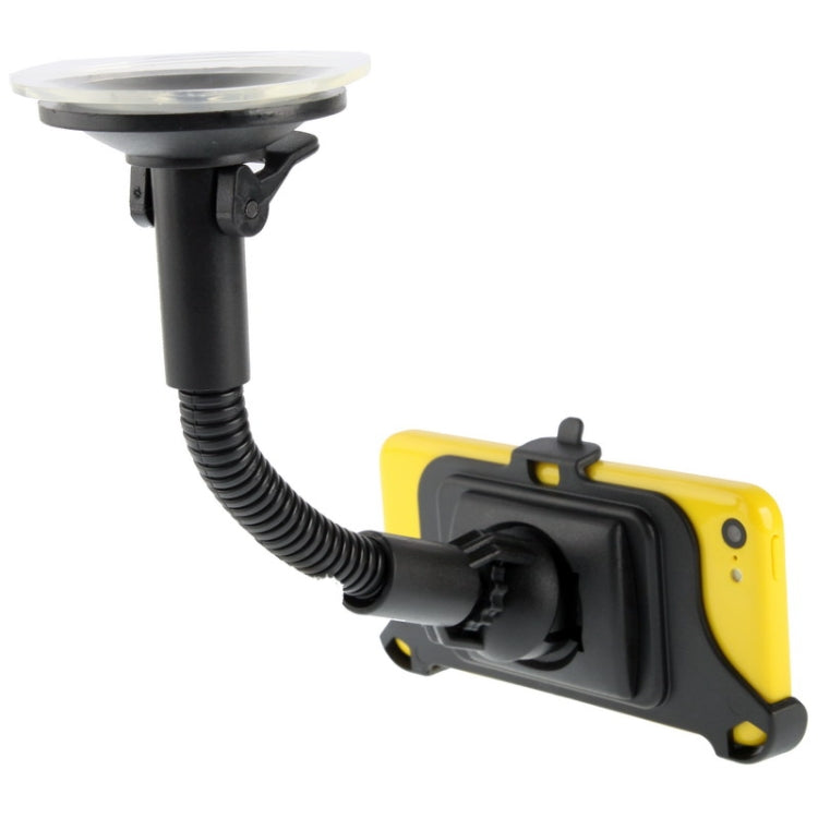 Car Sucker Holder for iPhone 5C(Black)