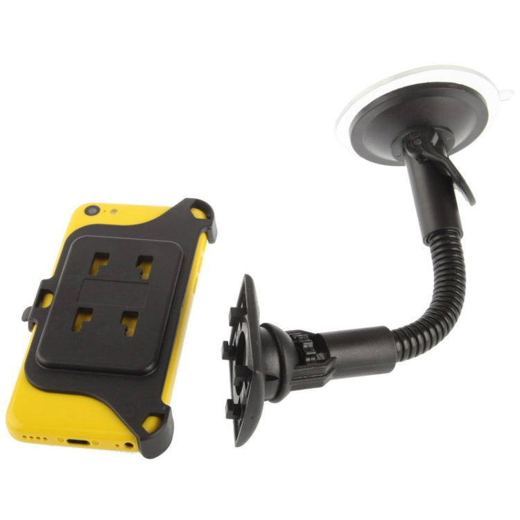 Car Sucker Holder for iPhone 5C(Black)