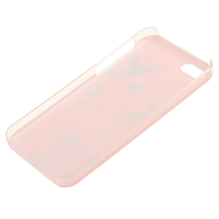 Butterfly Pattern Smooth Surface Plastic Case for iPhone 5C