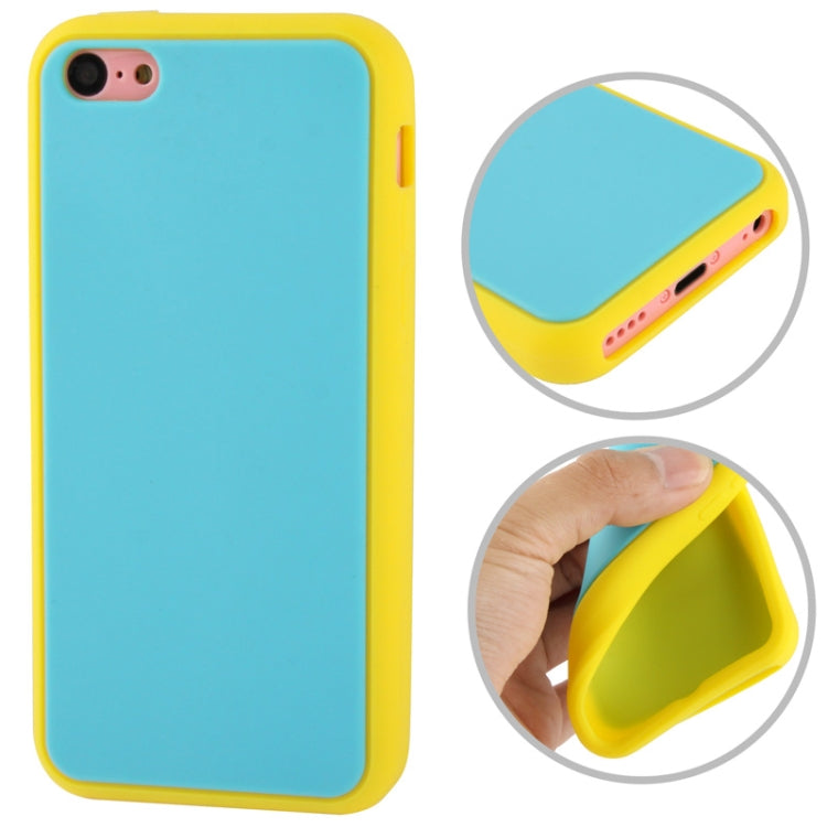 2-color Series Silicone Case for iPhone 5C