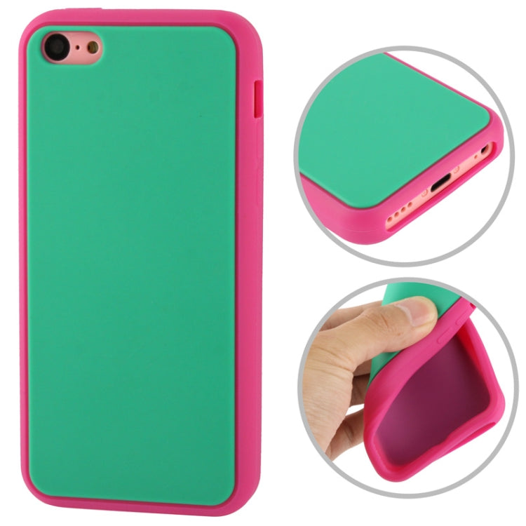 2-color Series Silicone Case for iPhone 5C