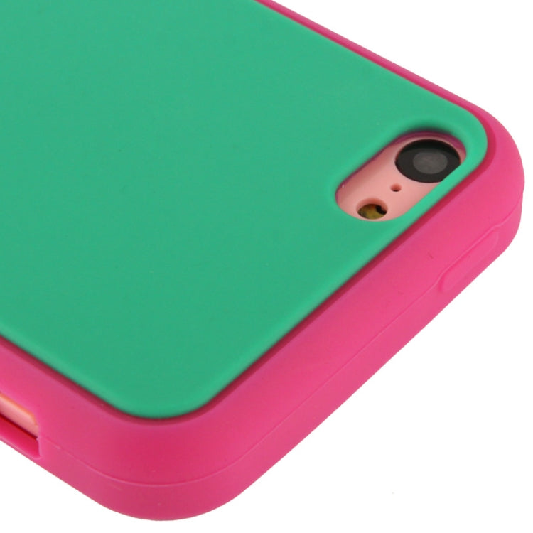 2-color Series Silicone Case for iPhone 5C