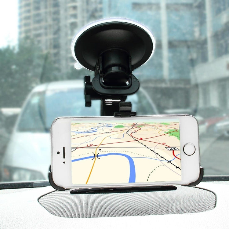 Young Player 360 Degree Rotatable Car Sucker Holder, For iPhone 5 & 5C & 5S(Black)