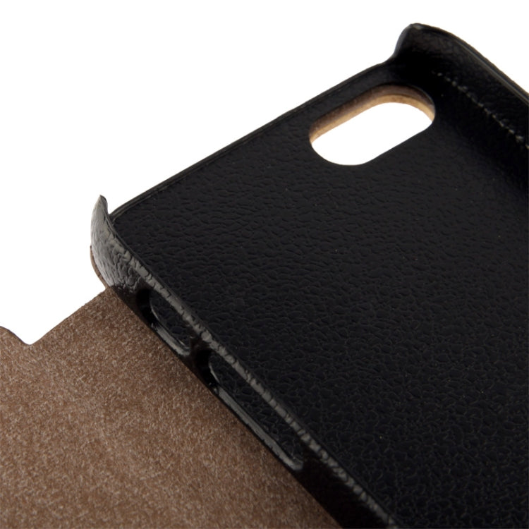 Bamboo and Magnetic Materials Horizontal Flip Leather Case for iPhone 5C