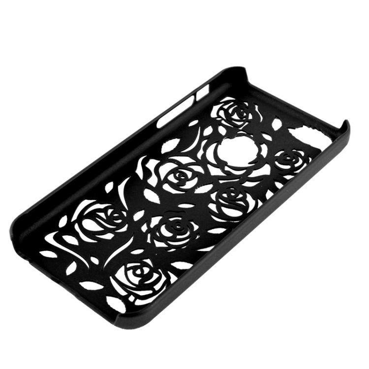 Hollow Carved Rose Plastic Case for iPhone 5C