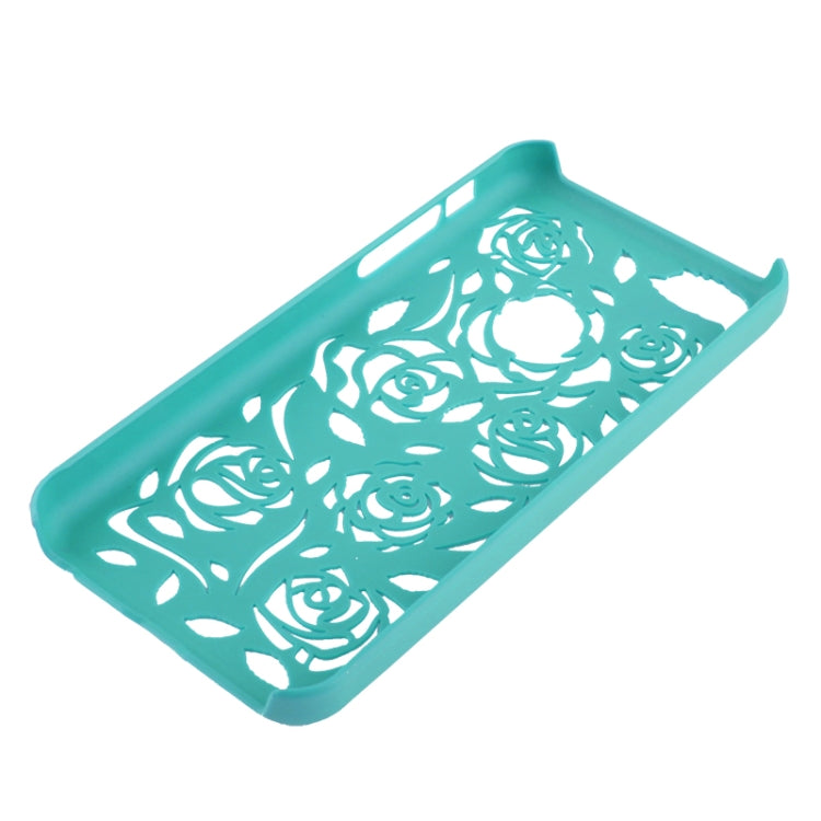 Hollow Carved Rose Plastic Case for iPhone 5C