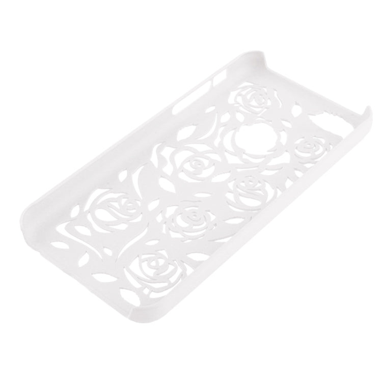 Hollow Carved Rose Plastic Case for iPhone 5C