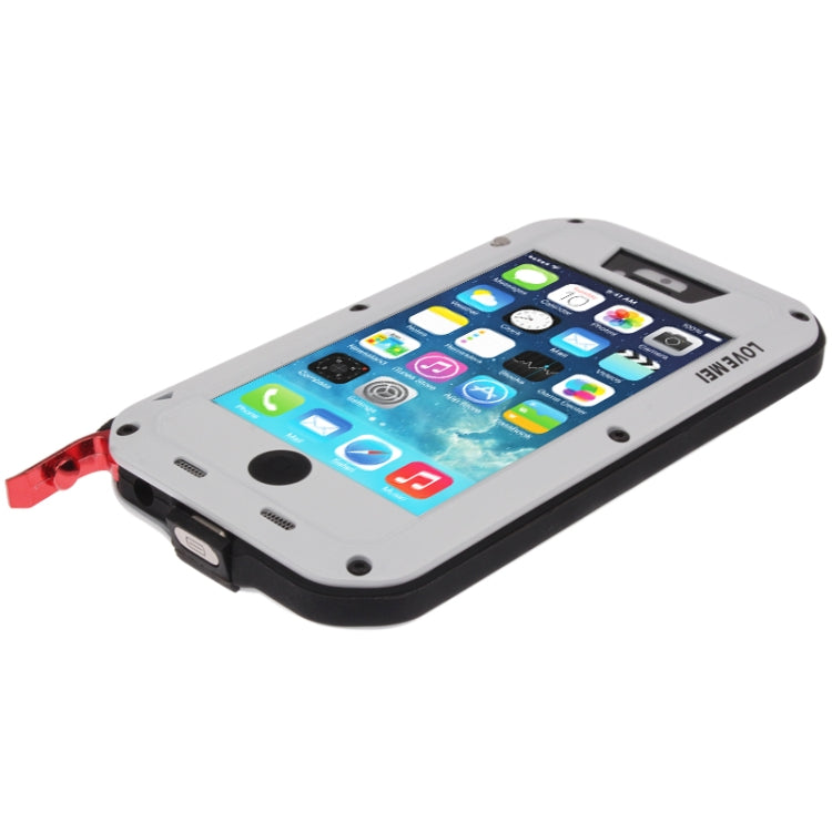 Metal Ultra-thin Rain Resistant / Waterproof, Sandproof, Snowproof, Dirtproof Protective Case for iPhone 5C