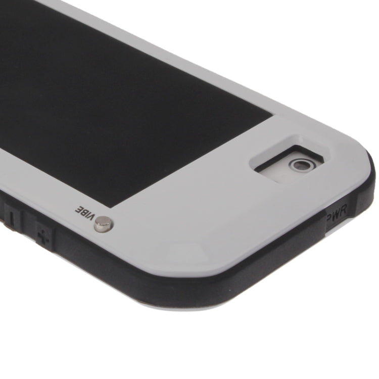 Metal Ultra-thin Rain Resistant / Waterproof, Sandproof, Snowproof, Dirtproof Protective Case for iPhone 5C