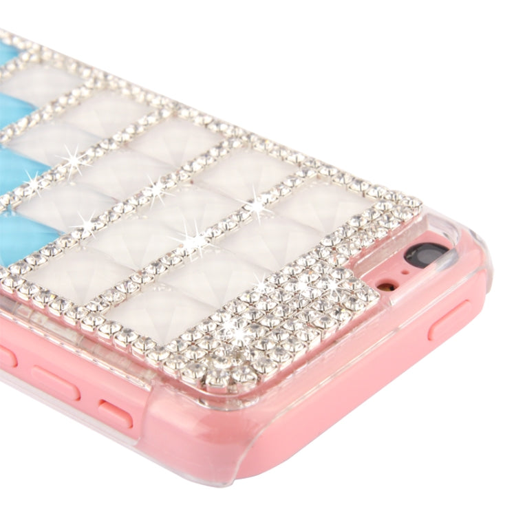 Stair-stepping Style Diamond Encrusted Crystal Case for iPhone 5C