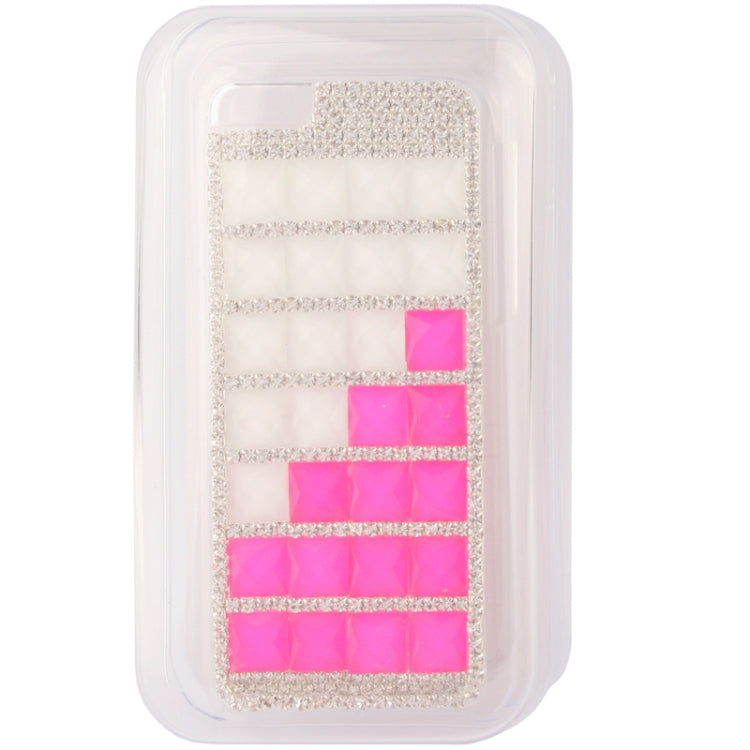 Stair-stepping Style Diamond Encrusted Crystal Case for iPhone 5C