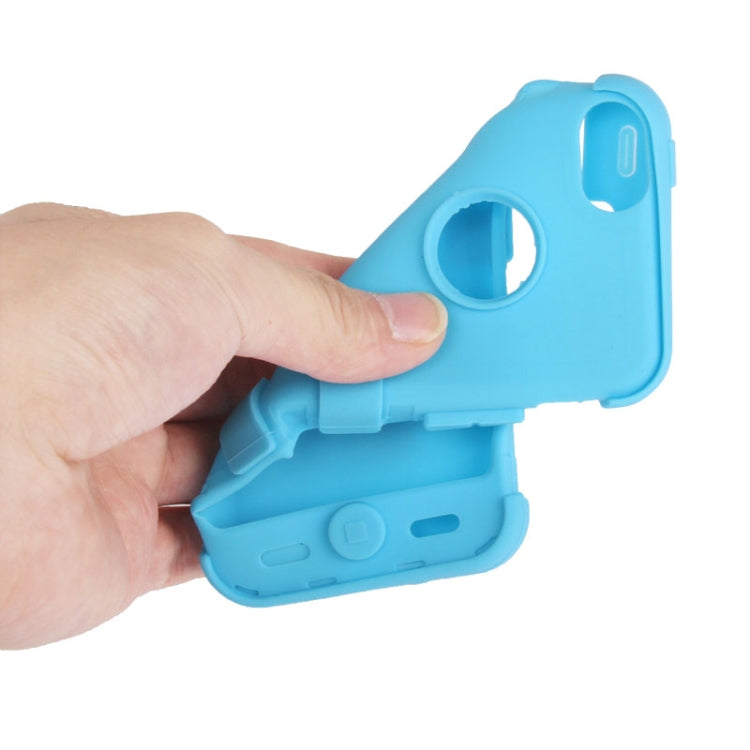Reeds Pattern Plastic + Silicon Combination Case for iPhone 5C
