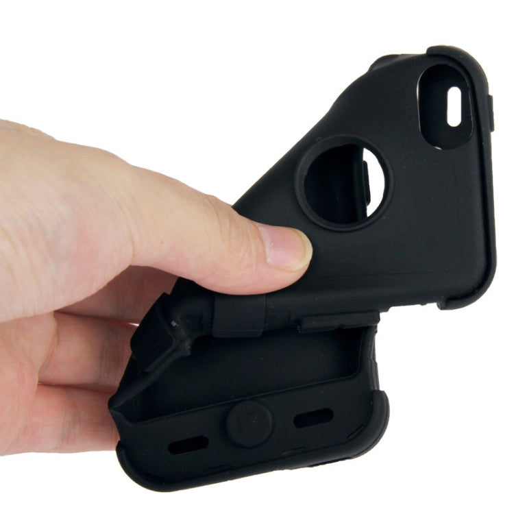 Reeds Pattern Plastic + Silicon Combination Case for iPhone 5C