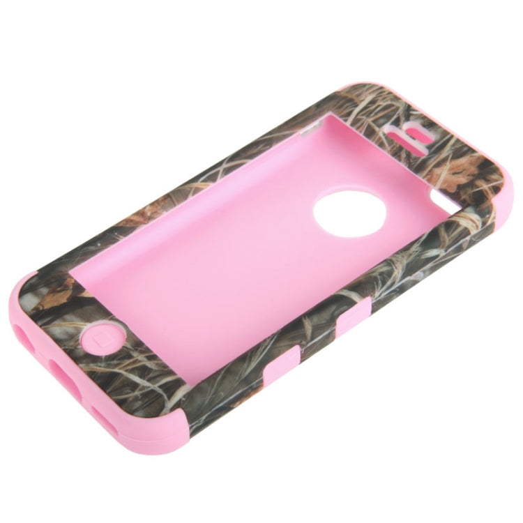 Reeds Pattern Plastic + Silicon Combination Case for iPhone 5C