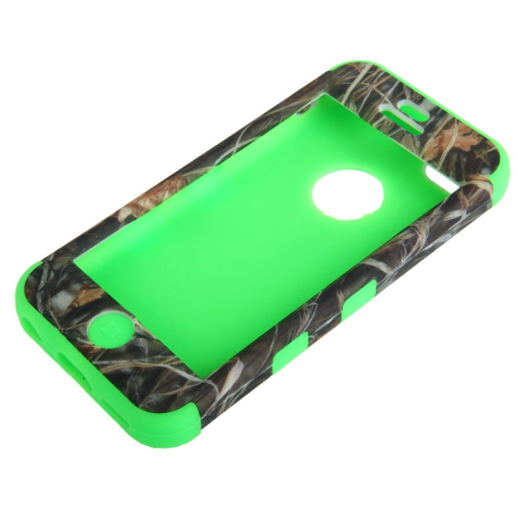 Reeds Pattern Plastic + Silicon Combination Case for iPhone 5C