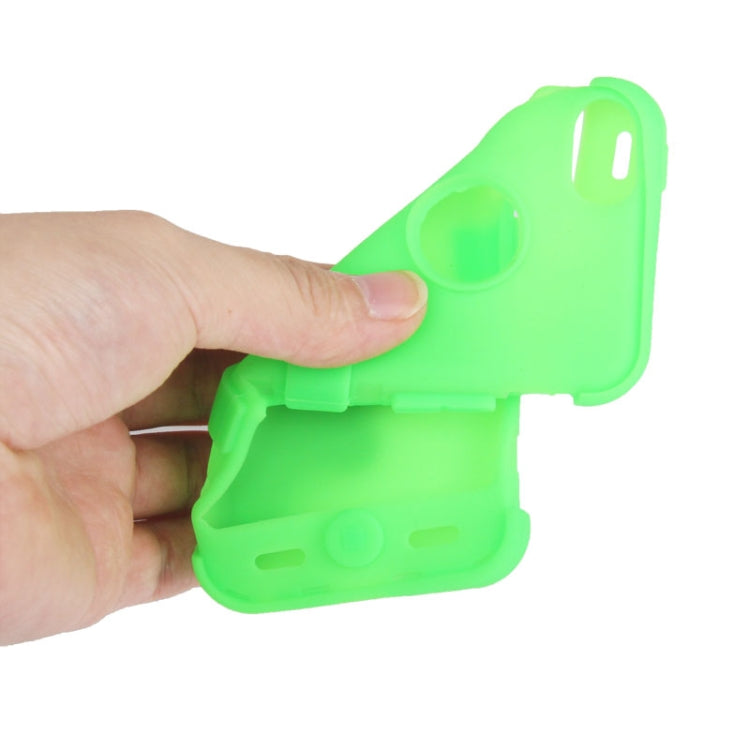 Reeds Pattern Plastic + Silicon Combination Case for iPhone 5C