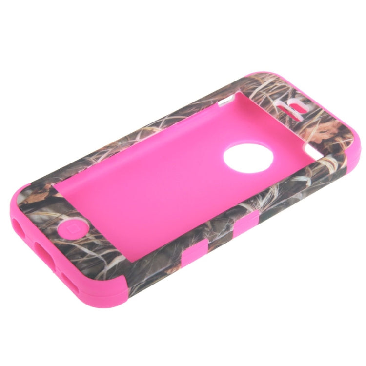 Reeds Pattern Plastic + Silicon Combination Case for iPhone 5C