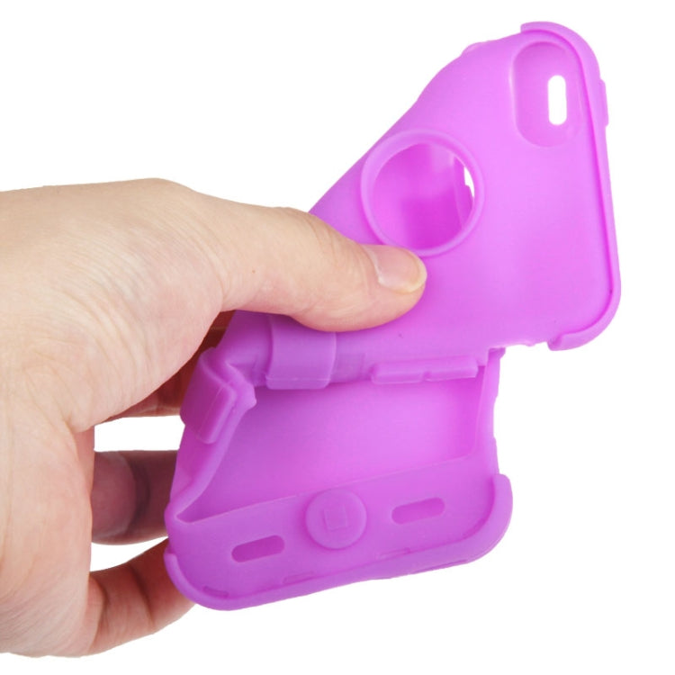 Reeds Pattern Plastic + Silicon Combination Case for iPhone 5C