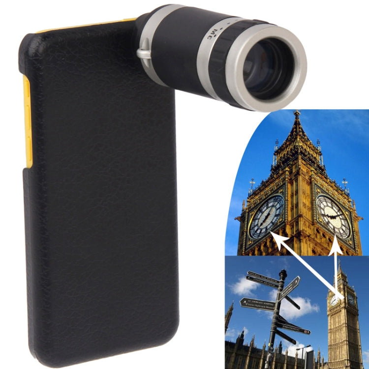 F18mm 8X Optical Zoom Mobile Phone Telescope Lens with Plastic Case for iPhone 5C