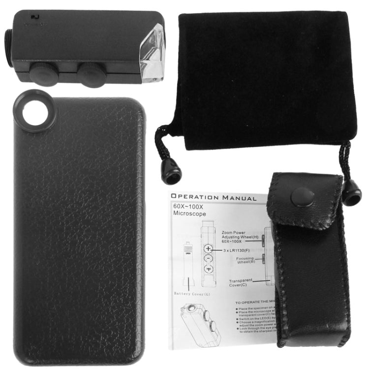 F18mm 8X Optical Zoom Mobile Phone Telescope Lens with Plastic Case for iPhone 5C