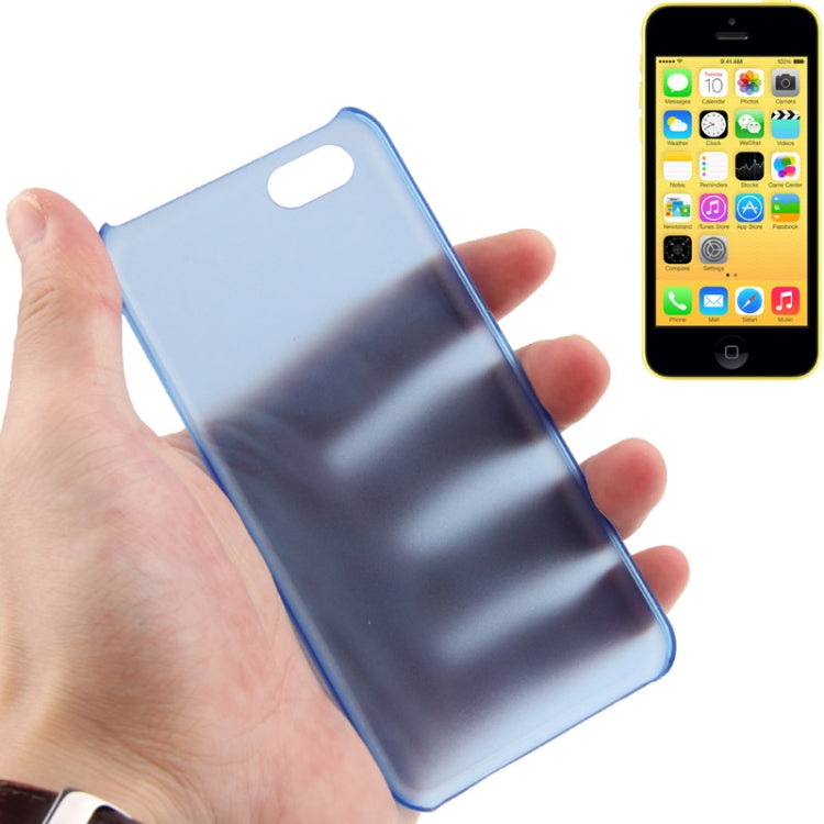 0.5mm Ultra Thin Scrub Plastic Case for iPhone 5C