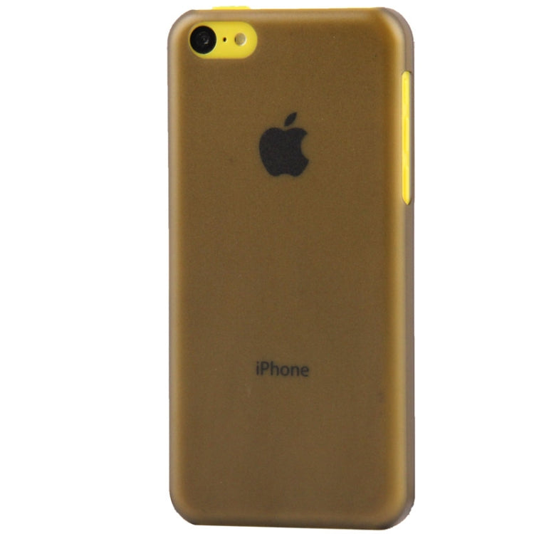 0.5mm Ultra Thin Scrub Plastic Case for iPhone 5C
